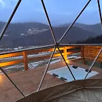 Glamping Pod Hradom Sukromne Jacuzzi A Sauna *