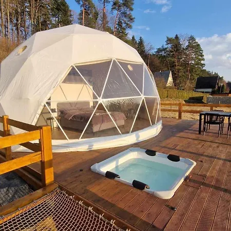 Glamping Pod Hradom Súkromné Jacuzzi A Sauna *