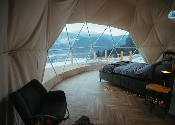 Glamping Pod Hradom Súkromné Jacuzzi A Sauna *